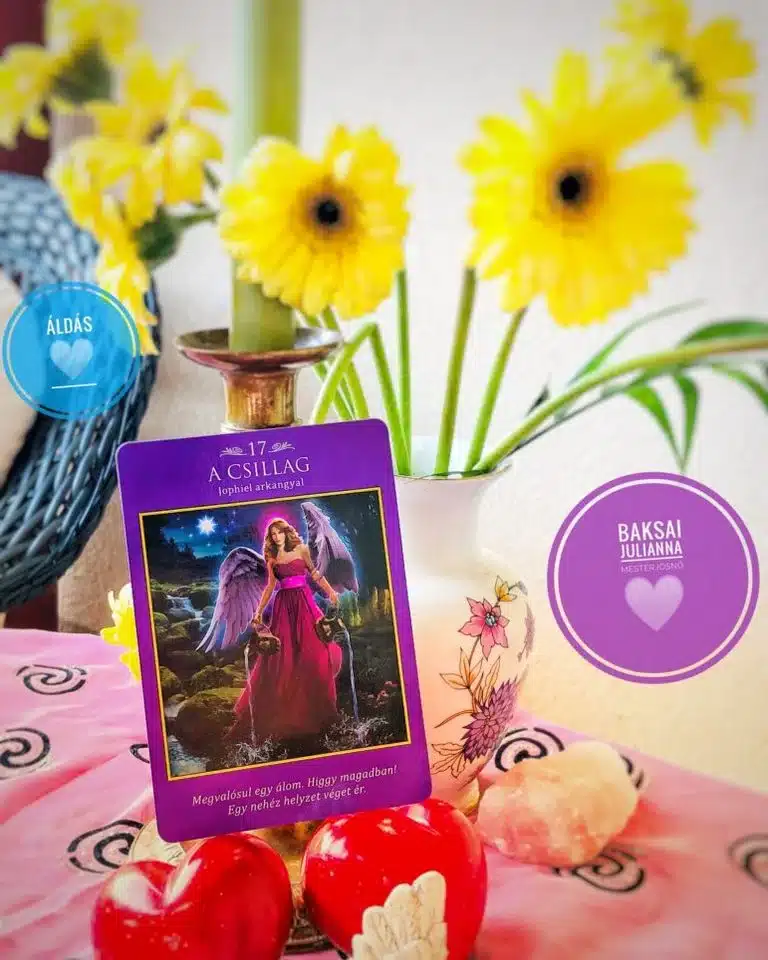 Baksai Julianna mesterjósnő - jóslás, párkapcsolati harmonizáció, kártyajóslás, rontáslevétel